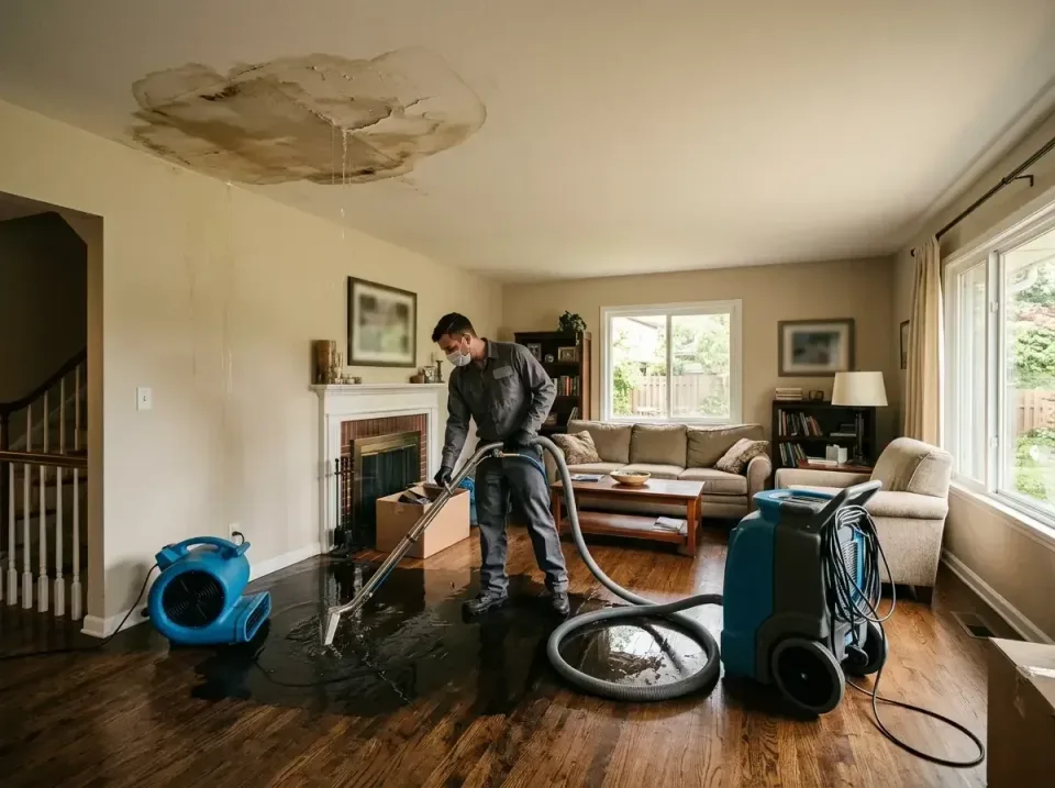 attic-pipe-burst-ceiling-drip-008 — frequently asked questions, Water Damage Restoration & Carpet Care in Willow Street, PA